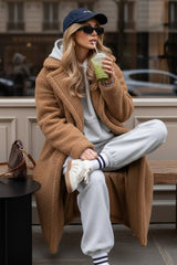 Abrigo largo borreguillo