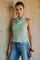 Blusa Isla halter