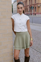 Blusa Pure cuello mao