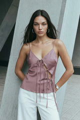Blusa satinada Flirt Mode