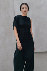Blusa túnica asimétrica