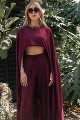 Blusa túnica asimétrica