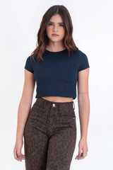 Camiseta básica de manga corta