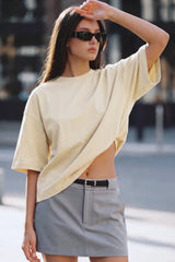 Falda pantalón con fajo