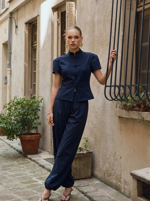 Pantalón Babe fit barrel