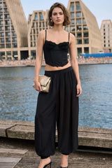 Balloon fit trousers