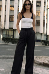 Pantalón doble cinturón