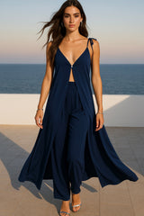 Pantalón fluido Capri