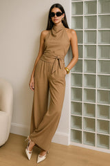 Pantalón fluido Revello con jareta