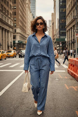 Pantalón Melinae de rayas