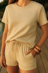 Short crochet rústico