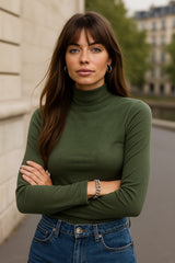 Top Cloud de manga larga