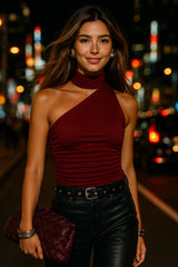 Top Flirtini con choker