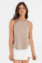 Top halter con tirantes