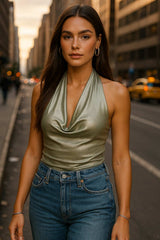 Top halter Shine On