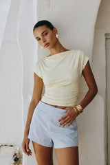 Top Mirabelle ajustado