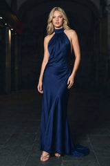 Marbly long dress