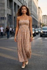 Vestido midi Antonnia floral