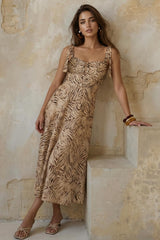 Vestido midi Honey