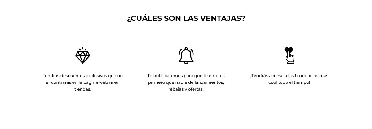 Ventajas de comprar en la app de Highstreet